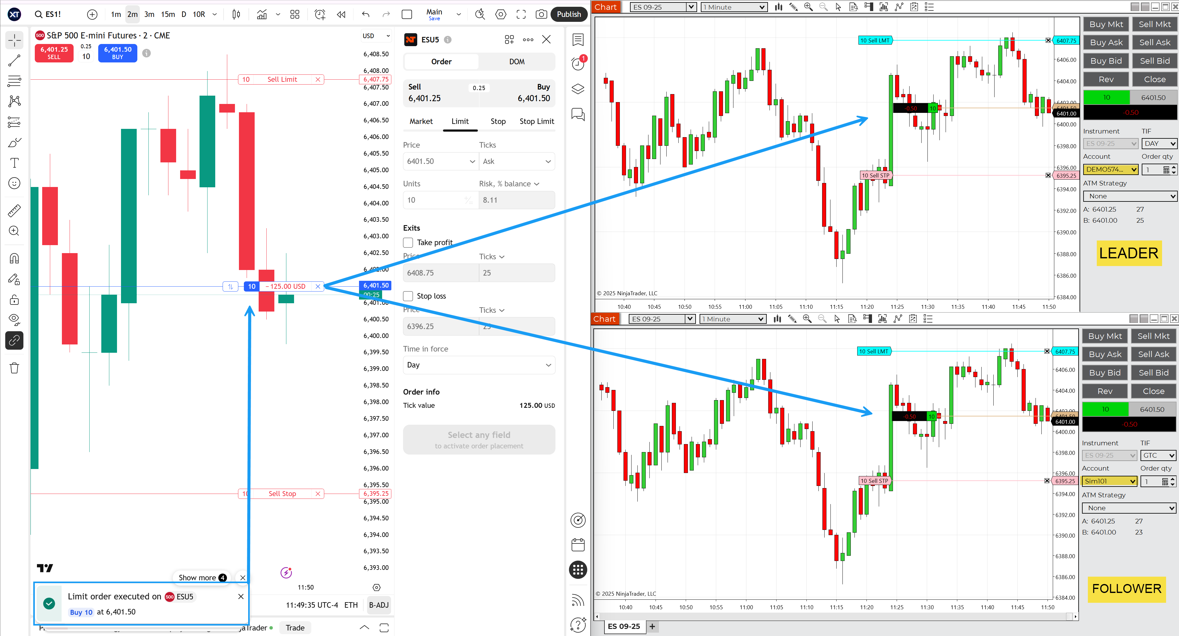 Sneak Peek: CrossTrade Trade Copier for NinjaTrader 8